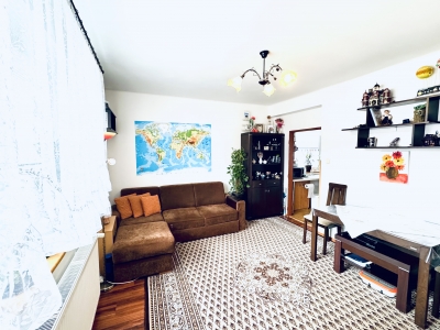 GARANT REAL predaj 3-izbový tehlový byt 50 m2, so samostatným kúrením, so záhradkou a garážou, Veľký Šariš, Matice slovenskej