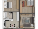 GARANT REAL predaj rodinný dom jednopodlažný,102 m2, Prešov, Za Kalváriou, na 14 á pozemku — pôdorys